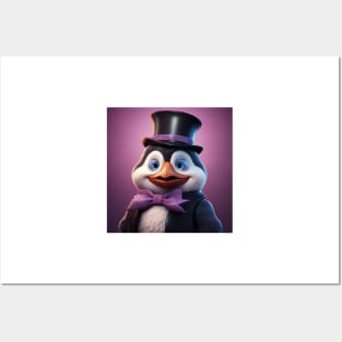 Cartoon Penguin 2 Posters and Art